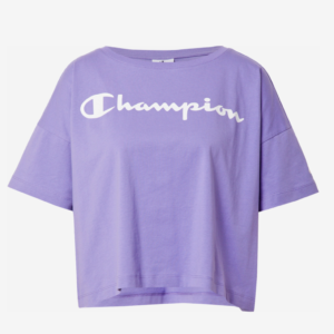 Champion T-shirt sambuco logo esteso frontale 113870
